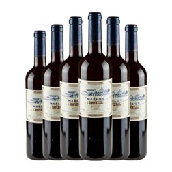 De Muller Merlot Tarragona Crianza 75 cl Vino Tinto (Caja de 6 unidades)