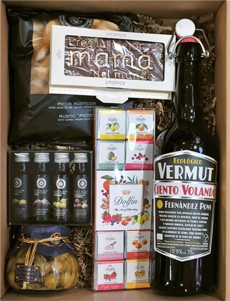 Gourmet-Box 'Mit Mama beim Wermut'-detalle