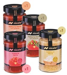 Degustación nuestra receta de siempre Pack vidrio 4 uds