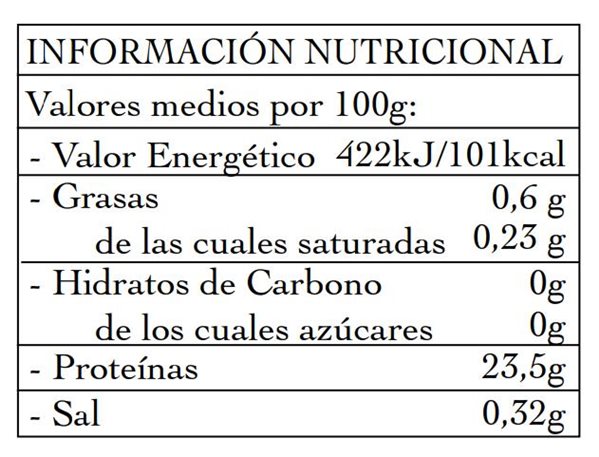 Delanteras de Bonito del Norte en Escabeche 160g-trasera