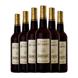 Delgado Zuleta Monteagudo Palomino Fino Jerez-Xérès-Sherry Amontillado 75 cl Vino Generoso Fortificado (Caja de 6 unidades)