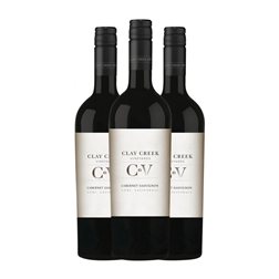 Delicato Clay Creek Cabernet Sauvignon 75 cl Vino Tinto (Caja de 3 unidades)
