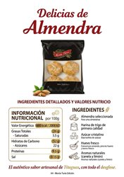 Délice d'amande 130g Monteturia