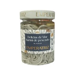 Seafood delights Fish Surimi with garlic 314ml Empress