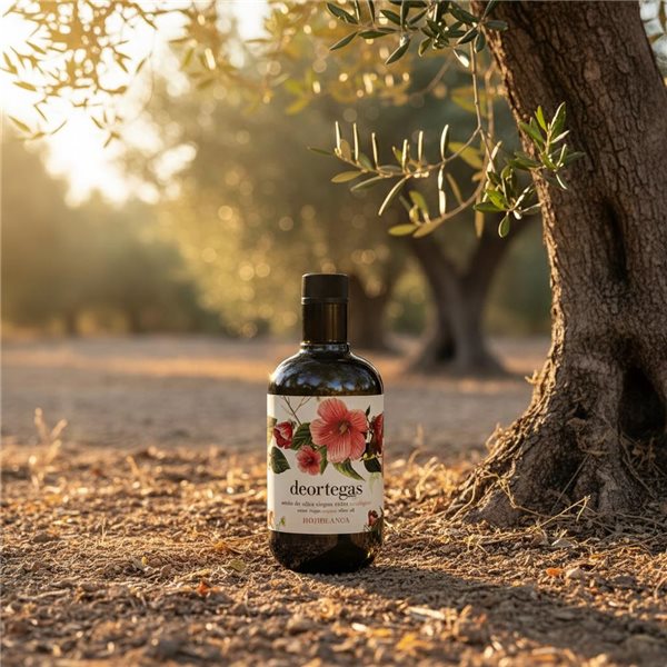 Deortegas Hojiblanca Ecológico 500ml-lateral