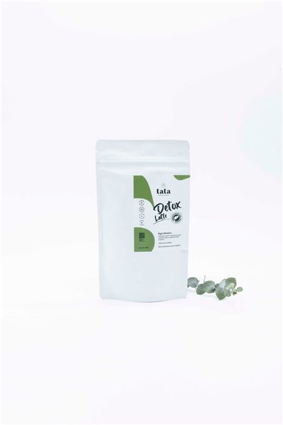 Detox Latte - Mezcla de Clorella, Spirulina y Matcha-lateral