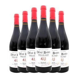 Díaz Bayo 4U For You 75 cl Vino Tinto (Caja de 6 unidades)