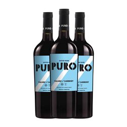Dieter Meier Puro Malbec Cabernet Sauvignon Trocken — Seco Mendoza 75 cl Vino Tinto (Caja de 3 unidades)