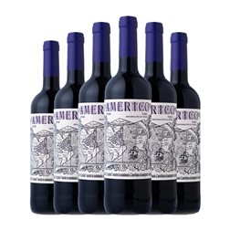 Díez Gómez Americo Tempranillo Seco Toro Joven 75 cl Vegano Vino Tinto (Caja de 6 unidades)