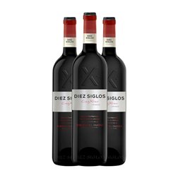 Diez Siglos Tempranillo Seco Ribera del Duero Crianza 75 cl Vino Tinto (Caja de 3 unidades)