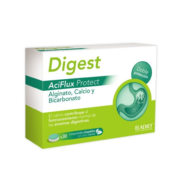 Digest Aciflux double protection 30 comprimés Eladiet-lateral