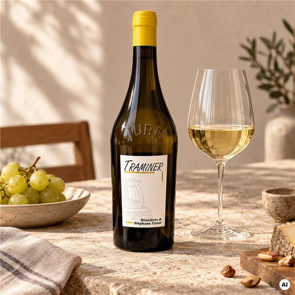 Domaine André Et Mireille Tissot Arbois Traminer 2016-detalle