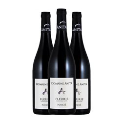Domaine Anita Poncié Gamay Fleurie 75 cl Vino Tinto (Caja de 3 unidades)