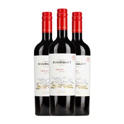 Domaine Bousquet Merlot Trocken — Seco Valle de Uco 75 cl Vino Tinto (Caja de 3 unidades)