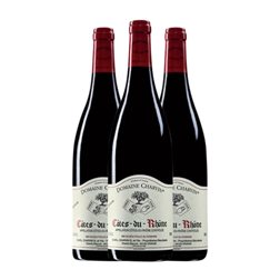 Domaine Charvin Côtes du Rhône 75 cl Vino Tinto (Caja de 3 unidades)