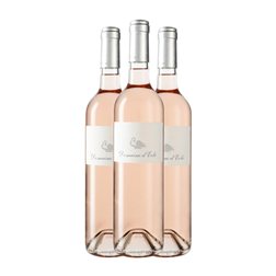 Domaine d'Eole Côtes de Provence Rosé — Rosado 75 cl Vino Rosado (Caja de 3 unidades)
