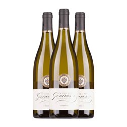 Domaine des Geneves Chardonnay Trocken — Seco Chablis 75 cl Vino Blanco (Caja de 3 unidades)