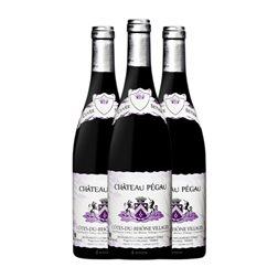 Domaine du Pégau Sétier Côtes du Rhône Cuvée 75 cl Vino Tinto (Caja de 3 unidades)