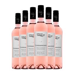 Domaine du Tariquet Contradiction Marselan Trocken — Seco Vin de Pays Côtes de Gascogne Rosé — Rosado 75 cl Vino Rosado (Caja de 6 unidades)