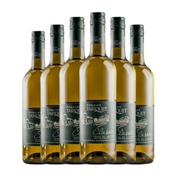 Domaine du Tariquet Trocken — Seco Vin de Pays Côtes de Gascogne Classic — Clásico 75 cl Vino Blanco (Caja de 6 unidades)