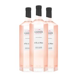 Domaine Gassier Rosé — Rosado 75 cl Vino Rosado (Caja de 3 unidades)