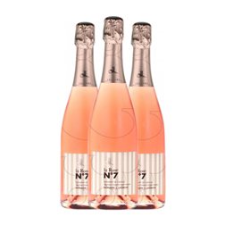 Domaine J. Laurens Nº 7 Brut Francia Rosé — Rosado Joven 75 cl Espumoso Rosado (Caja de 3 unidades)