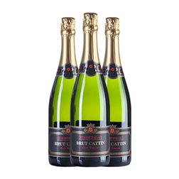 Domaine Joseph Cattin Pinot Blanco Brut Crémant d'Alsace 75 cl Espumoso Blanco (Caja de 3 unidades)