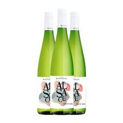 Domaine Kientzler Pinot Gris Alsace 75 cl Vino Blanco (Caja de 3 unidades)