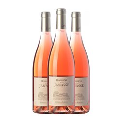 Domaine La Janasse Côtes du Rhône Rosé — Rosado 75 cl Vino Rosado (Caja de 3 unidades)