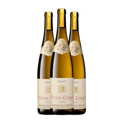 Domaine Léon Boesch. Les Pierres Rouges Silvaner Alsace 75 cl Vino Blanco (Caja de 3 unidades)