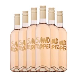 Domaine Tropez Sand Trocken — Seco Côtes de Provence Rosé — Rosado 75 cl Vino Rosado (Caja de 6 unidades)