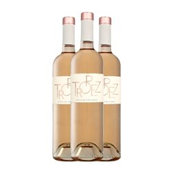 Domaine Tropez Trocken — Seco Côtes de Provence Rosé — Rosado 75 cl Vino Rosado (Caja de 3 unidades)