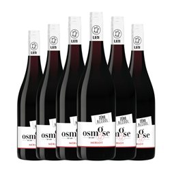 Domaine Uby Osmose Merlot 75 cl 0.0 Cero Sin Alcohol Vino Tinto (Caja de 6 unidades)