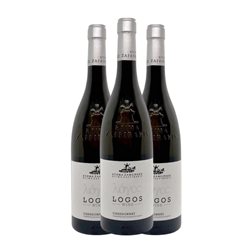 Domaine Zafeirakis Logos Chardonnay Tyrnavos 75 cl Vino Blanco (Caja de 3 unidades)