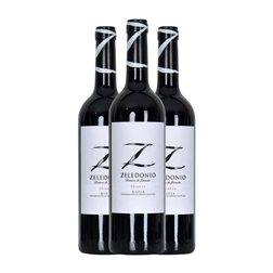 Domeco de Jarauta Zeledonio Tempranillo Seco Rioja Crianza 75 cl Vegano Vino Tinto (Caja de 3 unidades)