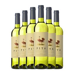 Dominio de Verderrubí Pita Sauvignon Rueda Crianza Eco — Ecológico 75 cl Vino Blanco (Caja de 6 unidades)