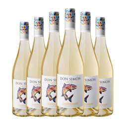 Don Simón Chardonnay La Mancha Nature 75 cl Vino Blanco (Caja de 6 unidades)
