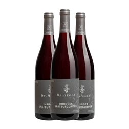 Dr. Heger Ihringer Pinot Negro Trocken — Seco Baden VDP Ortswein — Vino de Village 75 cl Vino Tinto (Caja de 3 unidades)