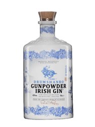 Ginebra Drumshanbo Gunpowder en botella de cerámica.