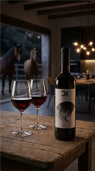 DX Roble 'Bodegas Los Pinos'-lateral