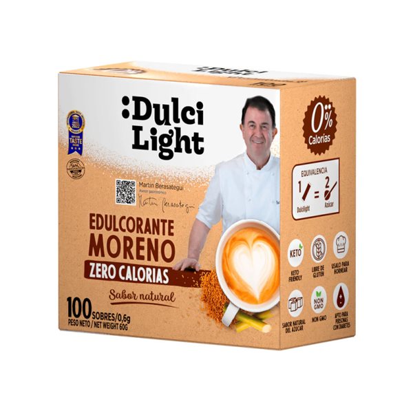 Édulcorant Moreno Zero 100 sachets Dulcilight-lateral