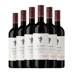 Ego El Coco Tempranillo 75 cl 0.0 Cero Sin Alcohol Vino Tinto (Caja de 6 unidades)