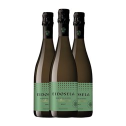 Eidosela Burbujas del Atlántico Albariño Brut Rías Baixas 75 cl Espumoso Blanco (Caja de 3 unidades)