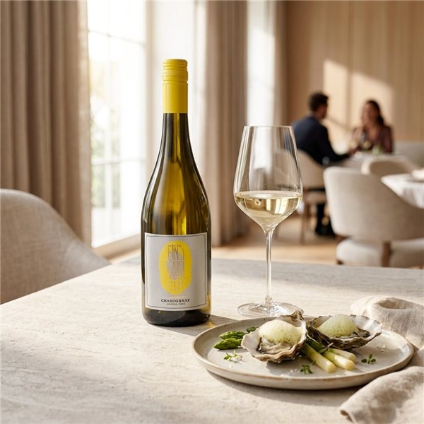 Eins Zwei Zero Chardonnay-detalle