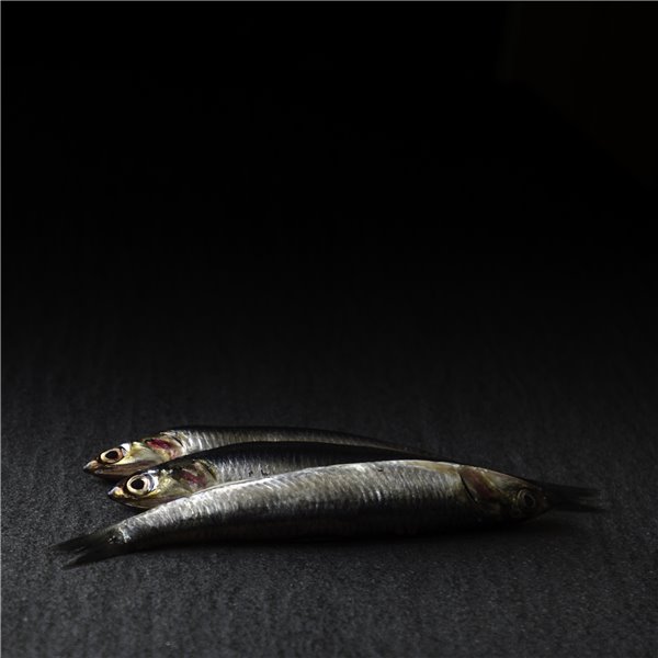 EL CAPRICHO, Filetes de Anchoa de Santoña, Octavillo, en Aceite de Girasol Alto Oleico, 10 Filetes, Peso: 50 g Neto, 29 g Escurrido-izquierda