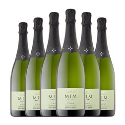 El Cep MIM Natura Brut Cava Reserva Media Botella 37 cl Espumoso Blanco (Caja de 6 unidades)