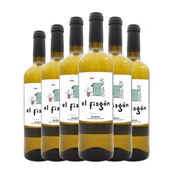 El Fisgón Verdejo 75 cl Vino Blanco (Caja de 6 unidades)