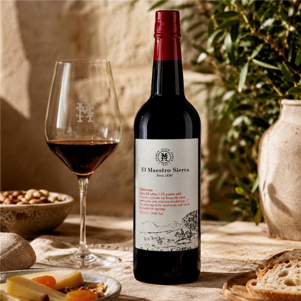 El Maestro Sierra Oloroso 15 Years-detalle