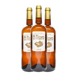 El Níspero Albillo La Palma 75 cl Vino Blanco (Caja de 3 unidades)