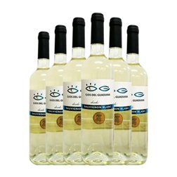 El Progreso Ojos del Guadiana Sauvignon La Mancha 75 cl Vino Blanco (Caja de 6 unidades)